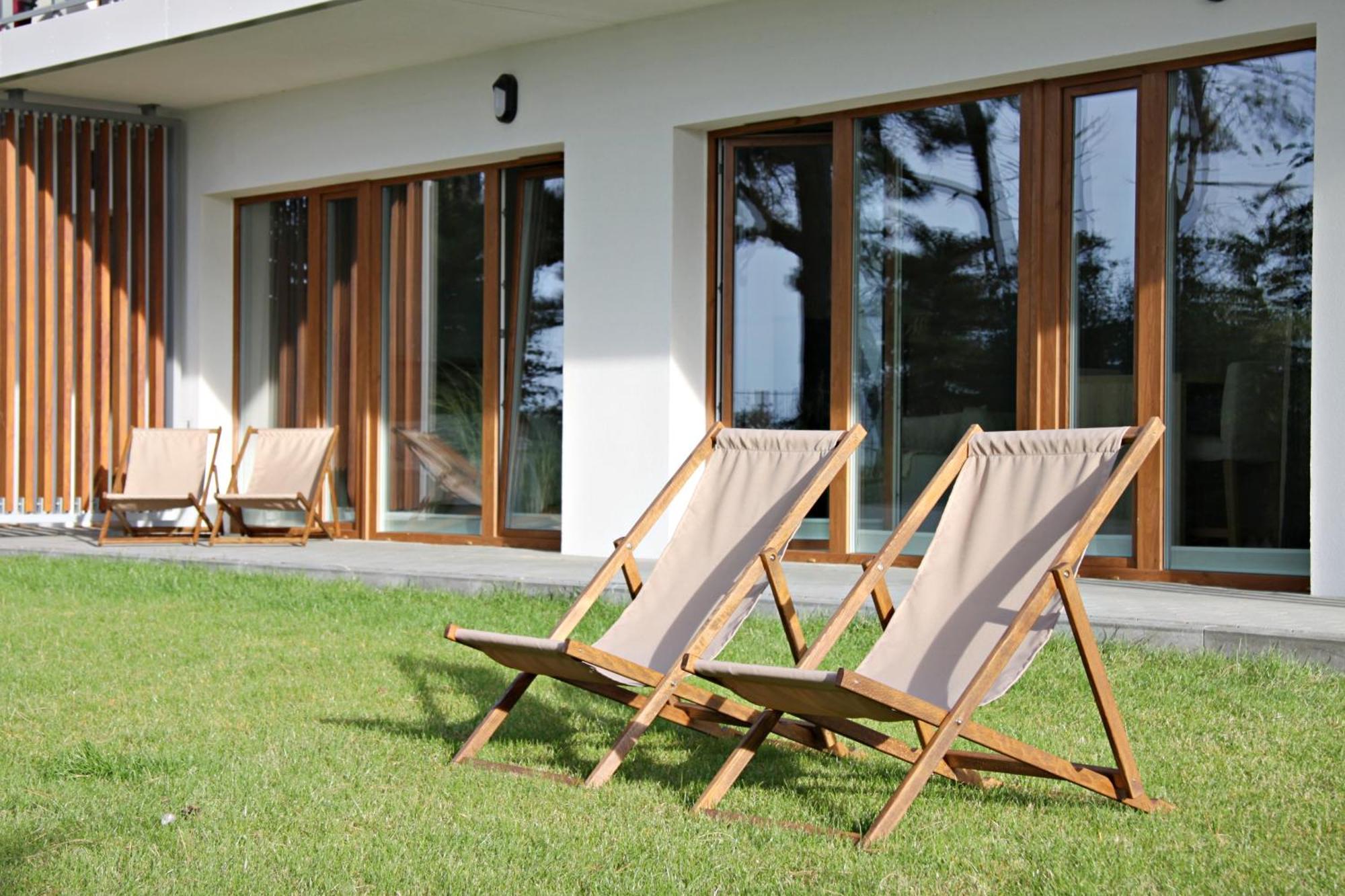 Let'S Sea - 2 Bedroom - Premium Baltic Apartment With Front Sea View Garden And Spa Access Gaski  Exterior photo