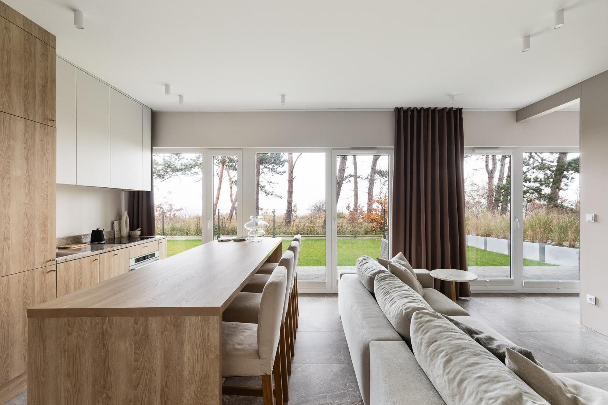 Let'S Sea - 2 Bedroom - Premium Baltic Apartment With Front Sea View Garden And Spa Access Gaski  Exterior photo