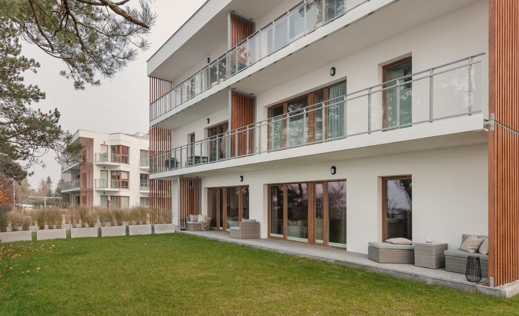 Let'S Sea - 2 Bedroom - Premium Baltic Apartment With Front Sea View Garden And Spa Access Gaski  Exterior photo